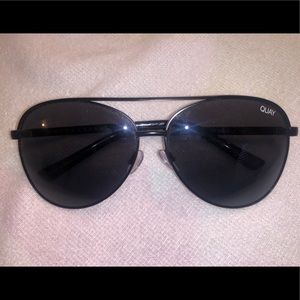 Quay Australia Vivienne Aviator Sunglasses
